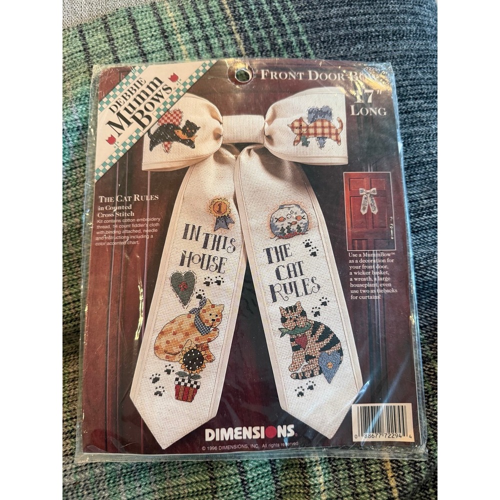 Debbie Mumm Bow kit. Dimensions 1996